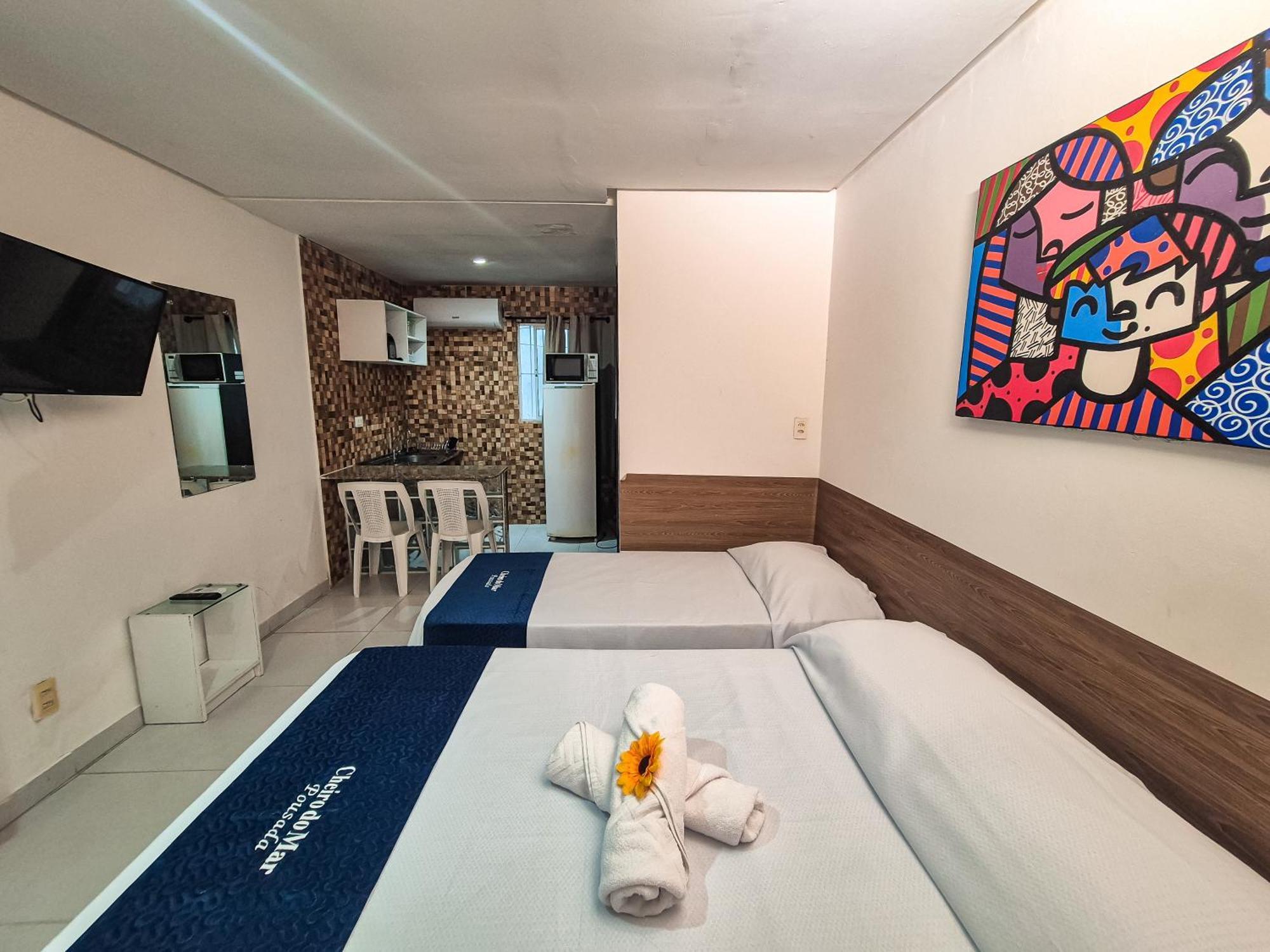 Pousada Cheiro Do Mar ปอร์โต จิ กาลินญาส ภายนอก รูปภาพ
